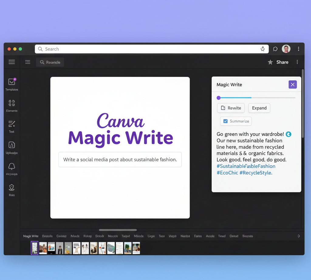 Canva Magic Write
