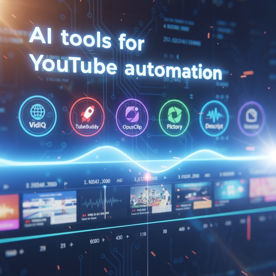 AI tools for YouTube automation