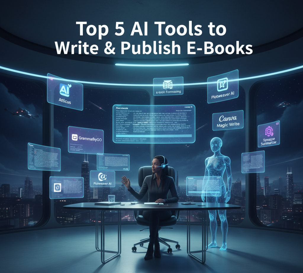 AI tools for publishing ebooks