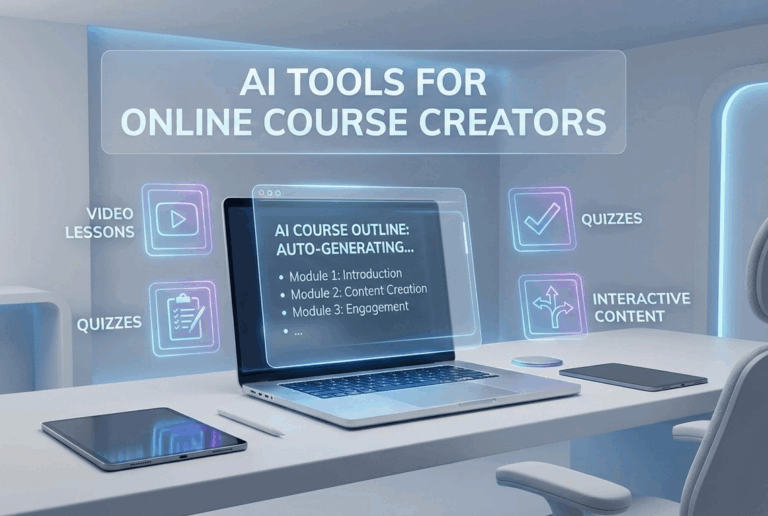 AI Tools for Online Course Creators