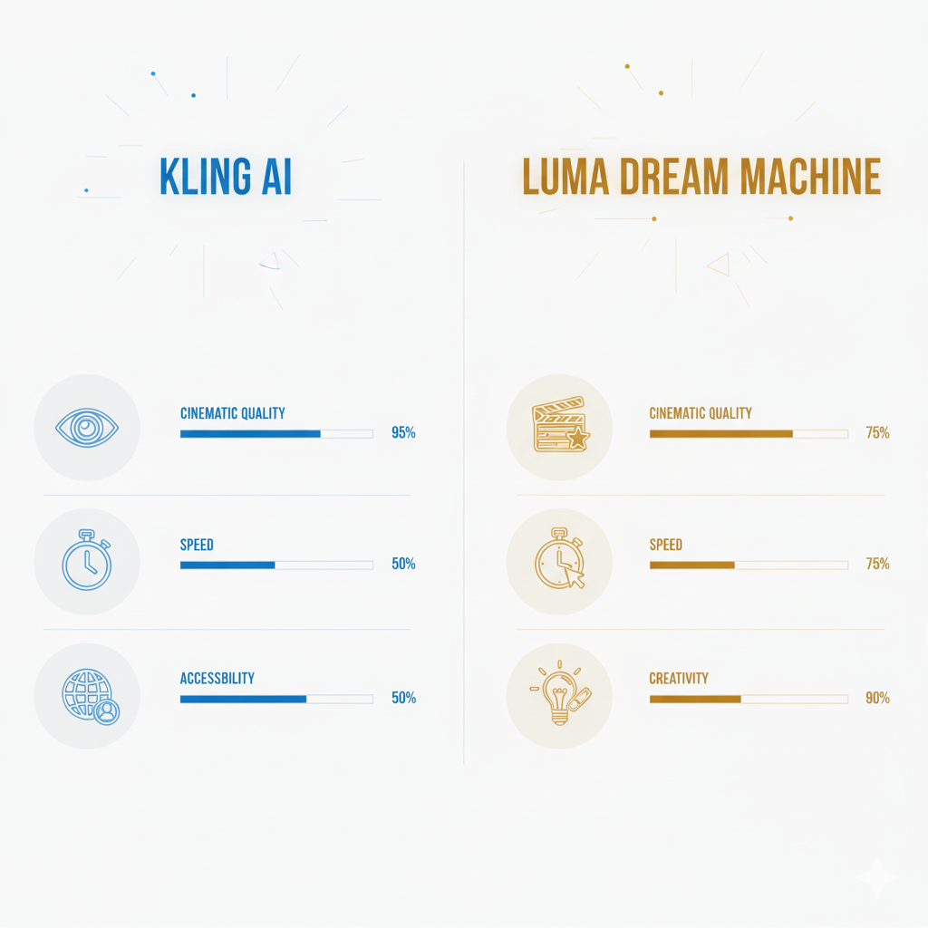 Kling AI vs Luma